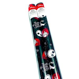 DISNEY JACK SKELLINGTON THE NIGHTMARE BEFORE CHRISTMAS WRAPPING PAPER